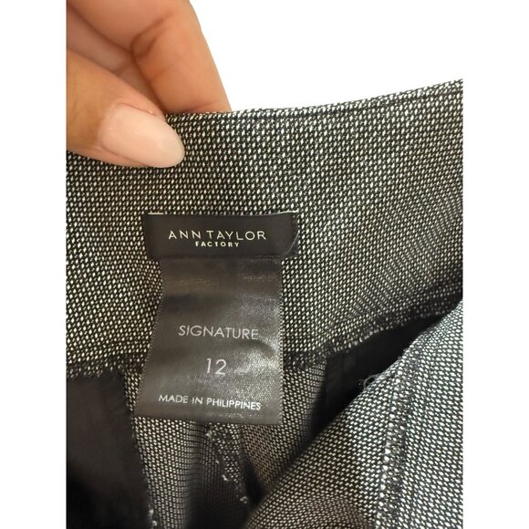 Ann Taylor‎ Factory Womens Signature Trousers Size 12 - Picture 5 of 10